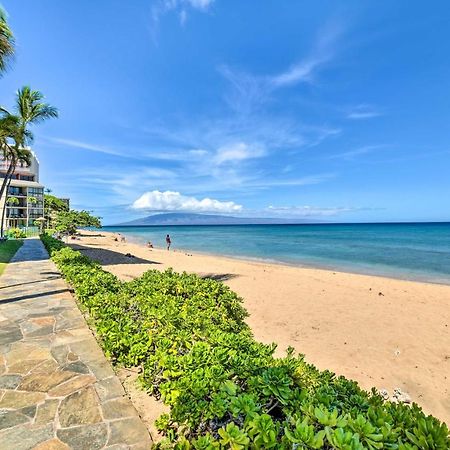 Cute Beachfront Condo With Lanai And Resort Pools Kahana Eksteriør bilde