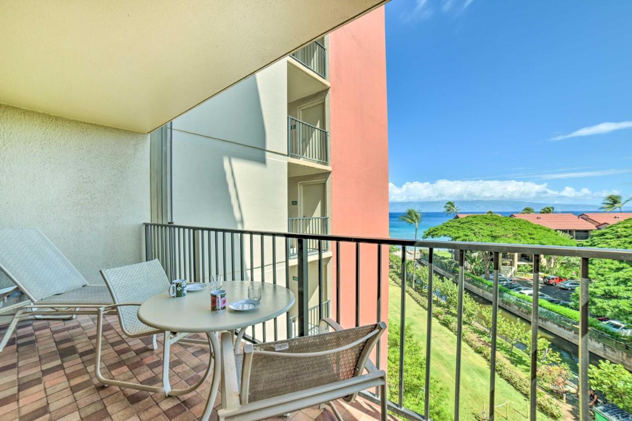 Cute Beachfront Condo With Lanai And Resort Pools Kahana Eksteriør bilde